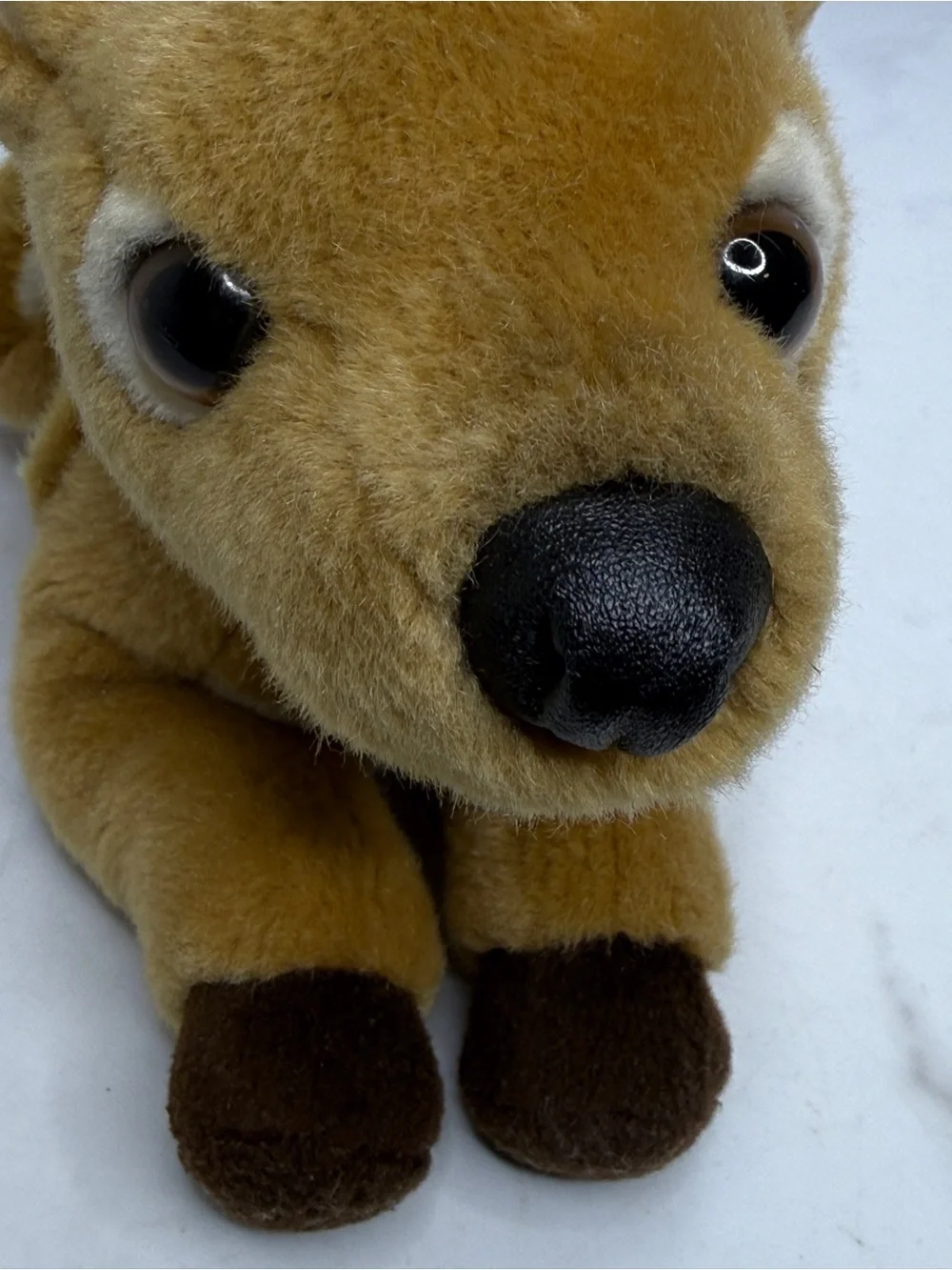 Aurora Miyoni Deer Fawn Plush Stuffed Animal Baby Doe Soft Cuddly Brown 12